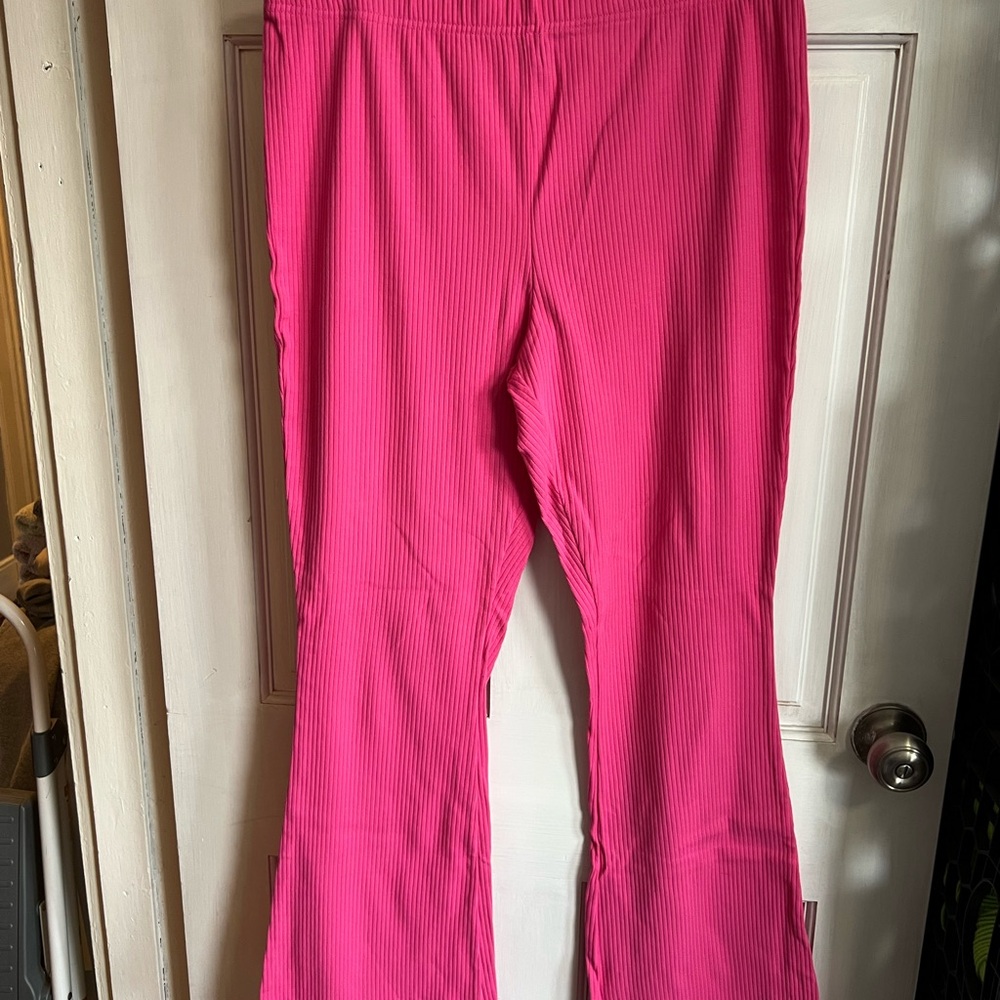 Wild Fable Pink Flare Pants Retro Style